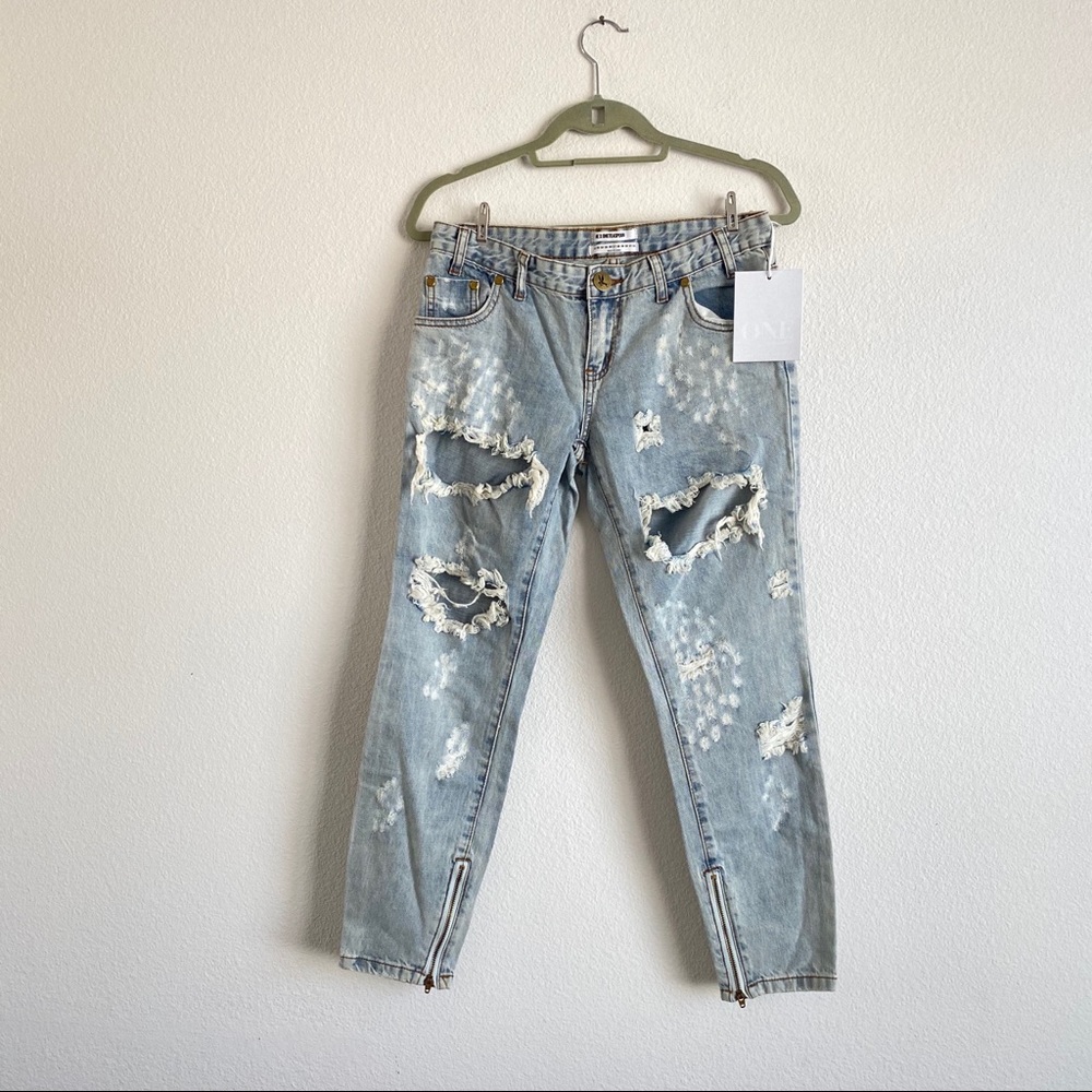 One Teaspoon Le Homme Freebirds Jeans NWT